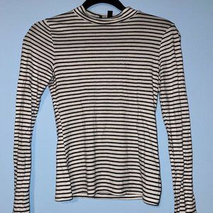 Lulus Long Sleeve Striped Top